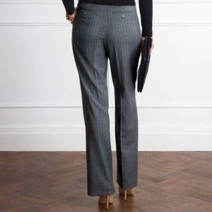 NWT Aritzia Talula pinstripe charcoal dress pants